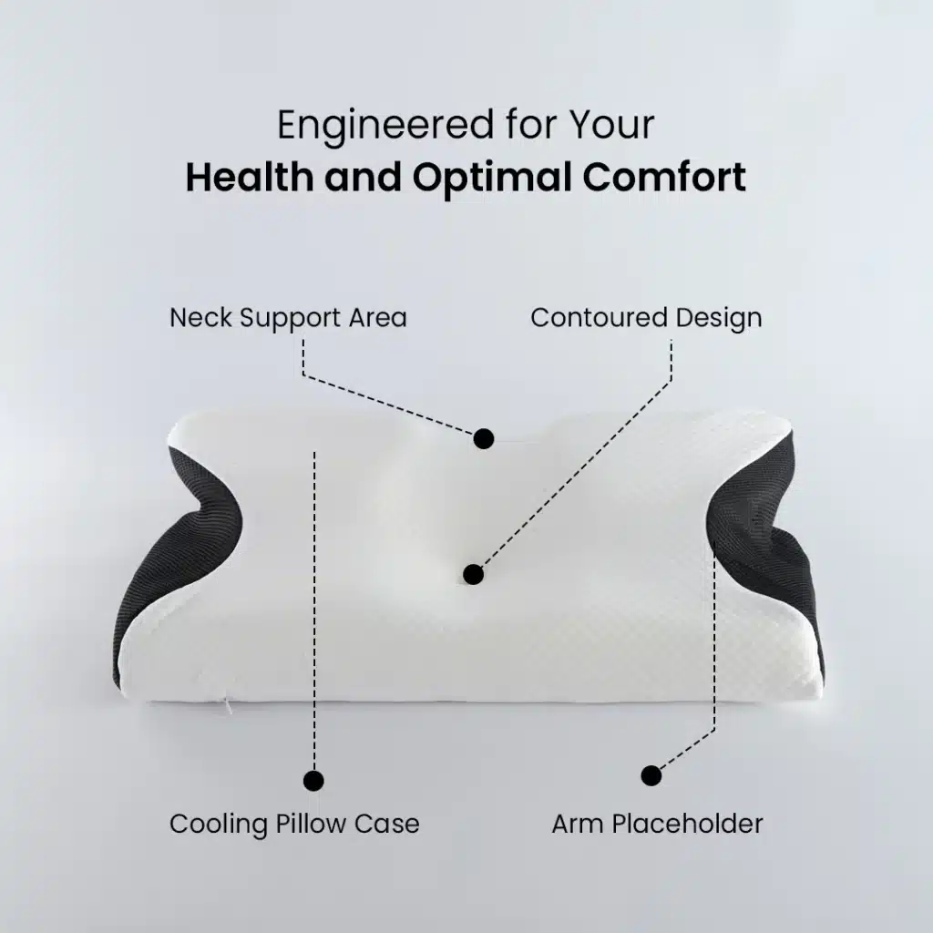How Cobio Contour Relief Pillow Works